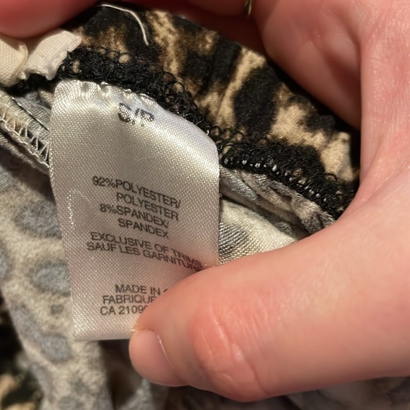 Leopard print leggings - Picture 2 of 4